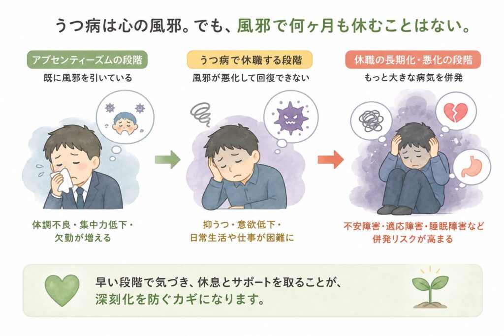 うつ病はただの心の風邪ではない